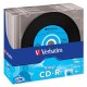 VERBATIM CD-R 10-Pack Slim/ Vinyl/ DLP/ 52x/ 700MB
