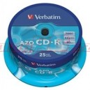 VERBATIM CD-R(25-Pack)Spindle/Crystal/DLP/52x/700MB