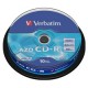 VERBATIM CD-R 10-Pack Spindle/ Crystal/ DLP/ 52x/ 700MB