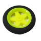 Kolo 40x11mm loukoťové mechové (reflexní žluto zelená)